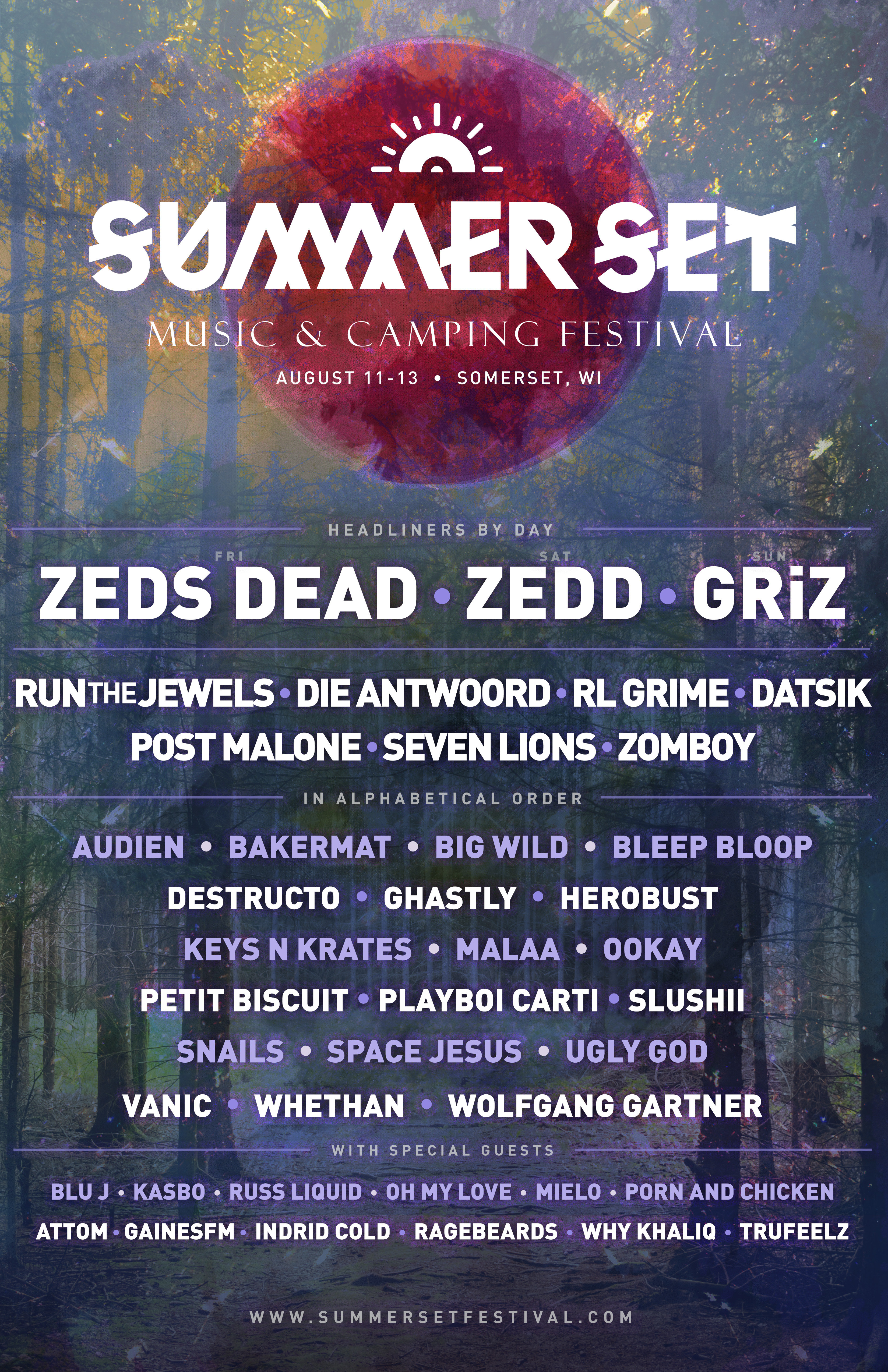 music festival lineups 2017