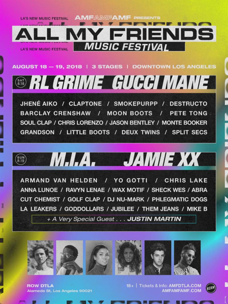 all my friends music festival 2019